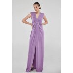 Μάξι φόρεμα ζέρσεϋ λιλά MILLIE MILLIE DRESS Mind Matter 2023S028 - Image 3