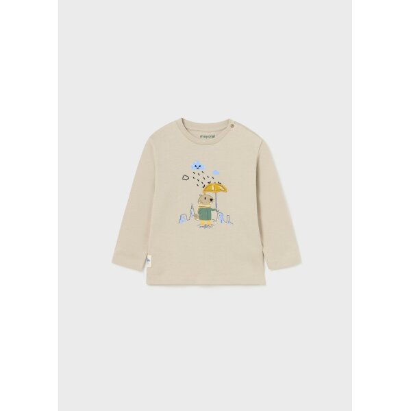 mplouza-stampote-bambaki-bci-moro-petra-XL-4 ΠΑΙΔΙΚΗ ΜΠΛΟΥΖΑ MAYORAL 13-02019-092 - Image 1