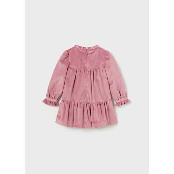 phorema-beloudo-moro-rouz-XL-5 ΠΑΙΔΙΚΟ ΦΟΡΕΜΑ ΒΕΛΟΥΔΙΝΟ ΡΟΖ MAYORAL 13-02976-044 - Image 3