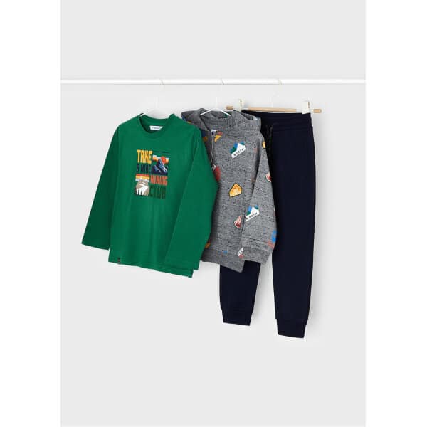 ΠΑΙΔΙΚΟ ΣΕΤ ΦΟΡΜΑ ΜΕ ΖΑΚΕΤΑ ΓΚΡΙ MAYORAL 13-04871-021 - Image 1