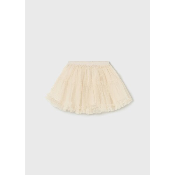 phousta-touli-moro-mpez-XL-4 ΠΑΙΔΙΚΗ ΦΟΥΣΤΑ ΜΕ ΤΟΥΛΙ ΜΠΕΖ MAYORAL 13-02967-021 - Image 1