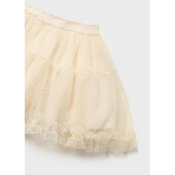 phousta-touli-moro-mpez-XL-6 ΠΑΙΔΙΚΗ ΦΟΥΣΤΑ ΜΕ ΤΟΥΛΙ ΜΠΕΖ MAYORAL 13-02967-021 - Image 3