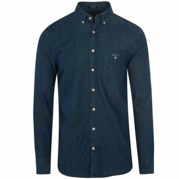 Ανδρικό Πουκάμισο Τζιν GANT SLIM DENIM STRETCH 3230179 Μπλε - Image 1