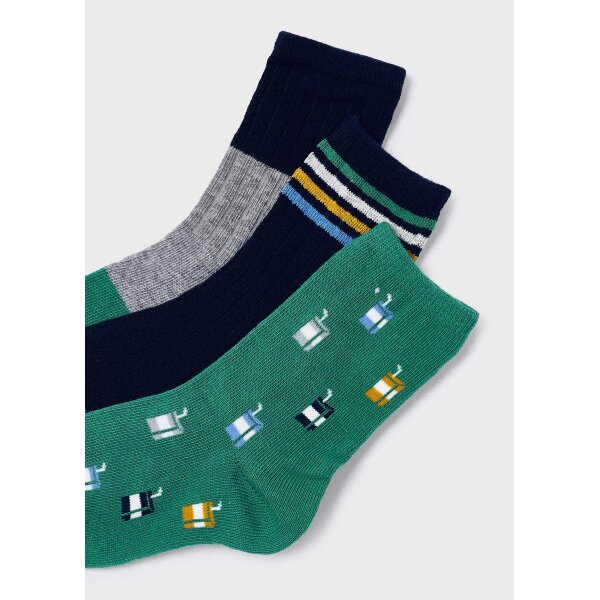 ΠΑΙΔΙΚΟ ΣΕΤ 3 ΚΑΛΤΣΕΣ MAYORAL ΜΠΛΕ 13-10574-090 - Image 2