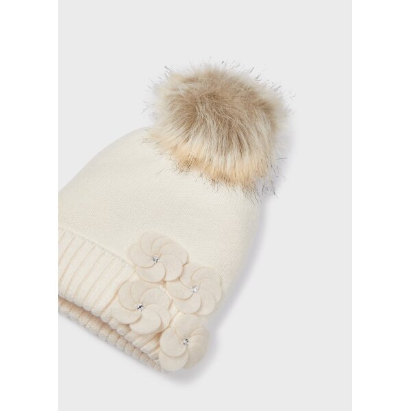 set-3-temakhion-plekto-koritsi-mpez-XL-7 ΠΑΙΔΙΚΟ ΣΕΤ ΣΚΟΥΦΟΣ ΚΑΣΚΟΛ ΜΠΕΖ  MAYORAL 13-10597-012 - Image 4