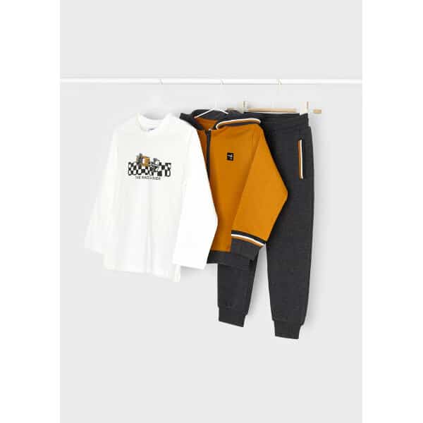 ΠΑΙΔΙΚΟ ΣΕΤ ΦΟΡΜΑ ΜΕ ΖΑΚΕΤΑ ΜΟΥΣΤΑΡΔΙ MAYORAL 13-04866-082 - Image 1