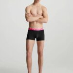 Ανδρικά εσώρουχα CALVIN KLEIN NB2970A 3PK TRUNK Μαύρο - Image 2