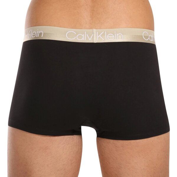 Ανδρικά εσώρουχα CALVIN KLEIN NB2970A 3PK TRUNK Μαύρο - Image 4