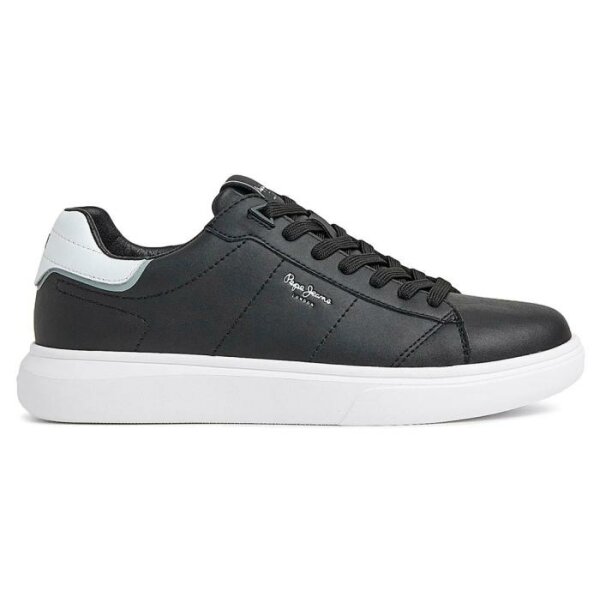 sneaker-pepe-jeans-eaton-basic-pms30981-999-pms30981-999 (5) Ανδρικό Παπούτσι PEPE JEANS PMS30981 EATON BASIC Μαύρο - Image 1