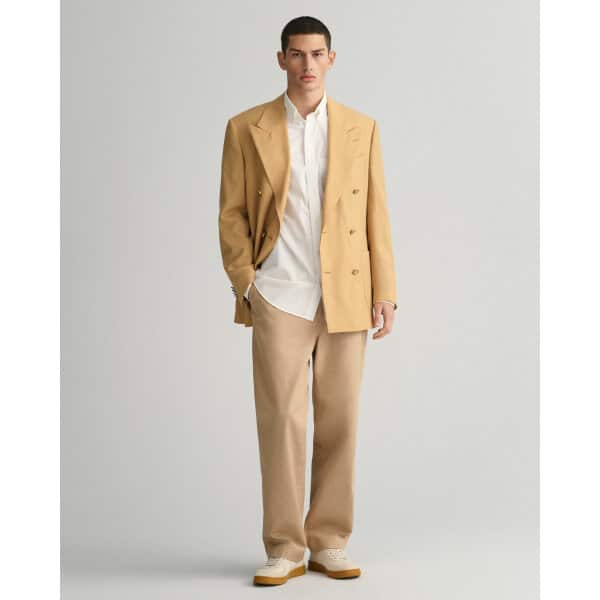 Ανδρικό Πουκάμισο GANT REG POPLIN 3000100 Λευκό - Image 5