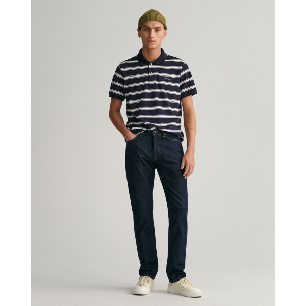 Ανδρικό Παντελόνι Τζιν GANT SLIM 1000260 Μπλε Σκούρο - Image 2