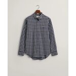 Ανδρικό Πουκάμισο Φανέλα GANT REG MICRO TARTAN 3230213 Μπλε
