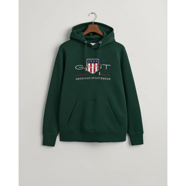 Ανδρική Φούτερ GANT REG ARCHIVE SHIELD 2047082 Πράσινο - Image 1