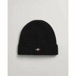 Ανδρικός Σκούφος GANT UNISEX SHIELD WOOL 9910023 Μαύρο - Image 3