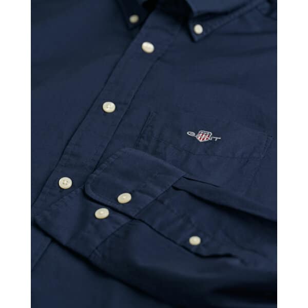 time__1682590529__202302-3000100-410-detail-fv-1 Ανδρικό Πουκάμισο GANT REG POPLIN 3000100 Μπλε - Image 2