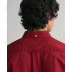 Ανδρικό Πουκάμισο GANT REG POPLIN 3000100 Μπορντώ - Image 7