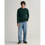 Ανδρικό Πλεκτό GANT COTTON CABLE C-NECK 8050601 Πράσινο - Image 5