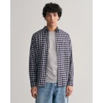 Ανδρικό Πουκάμισο Φανέλα GANT REG MICRO TARTAN 3230213 Μπλε - Image 3