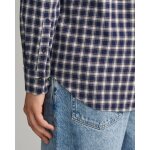 Ανδρικό Πουκάμισο Φανέλα GANT REG MICRO TARTAN 3230213 Μπλε - Image 4
