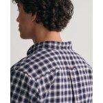 Ανδρικό Πουκάμισο Φανέλα GANT REG MICRO TARTAN 3230213 Μπλε - Image 6