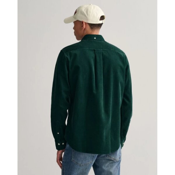 Ανδρικό Πουκάμισο Κοτλέ GANT REG UT CORDUROY 3230228 Πράσινο - Image 4