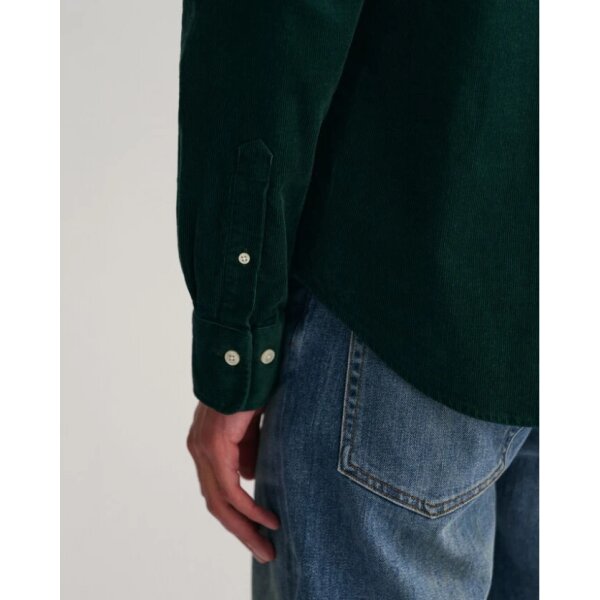 Ανδρικό Πουκάμισο Κοτλέ GANT REG UT CORDUROY 3230228 Πράσινο - Image 6