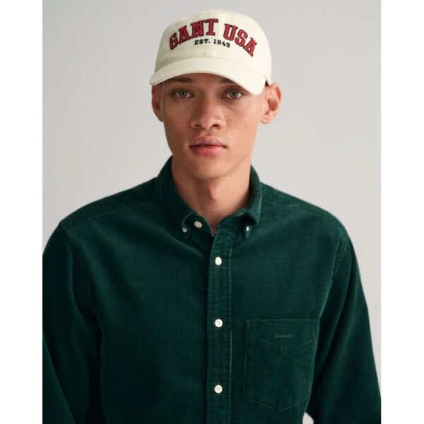 Ανδρικό Πουκάμισο Κοτλέ GANT REG UT CORDUROY 3230228 Πράσινο - Image 7