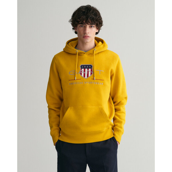 Ανδρική Φούτερ GANT REG ARCHIVE SHIELD 2047082 Κίτρινο - Image 2