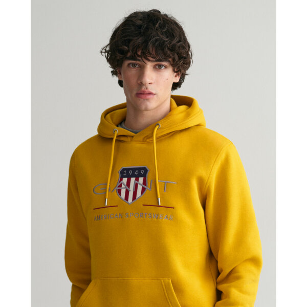 Ανδρική Φούτερ GANT REG ARCHIVE SHIELD 2047082 Κίτρινο - Image 6