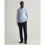 Ανδρικό Πλεκτό Λουπέτο GANT CASUAL COTTON HALFZIP Γαλάζιο - Image 5