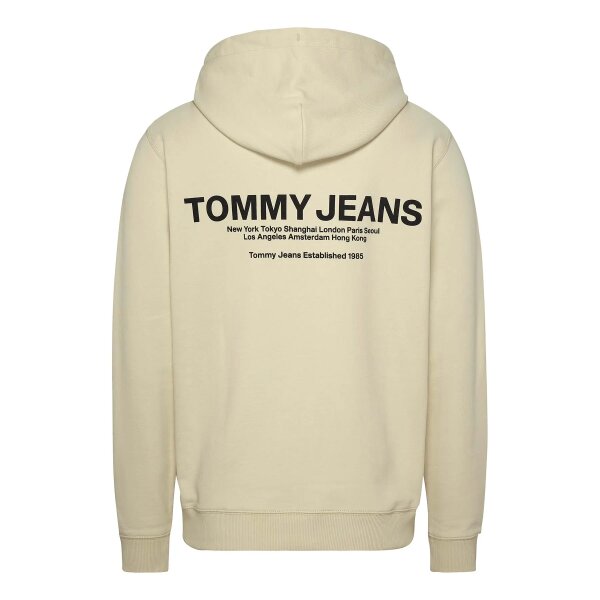 toh-dm0dm17781-acg_002 Ανδρική Φούτερ TOMMY JEANS DM0DM17781 REG ENTRY GRAPHIC HOODIE Εκρού - Image 3