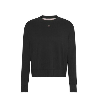 Γυναικεία Πλεκτή Μπλούζα Μαύρη TOMMY HILFIGER DW0DW16534-BDS