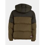 Ανδρικό Μπουφάν TOMMY JEANS DM0DM17482 ALASKA COLORBLOCK PUFFER Λαδί - Image 3