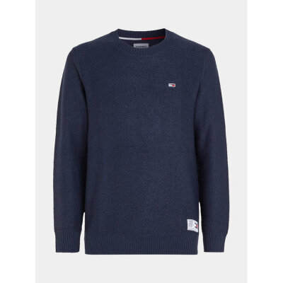 Ανδρικό Πλεκτό TOMMY JEANS DM0DM15060 REG STRUCTURED Μπλε