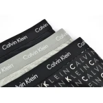 Ανδρικά εσώρουχα CALVIN KLEIN LOW RISE TRUNK 3PK U2664G Μαύρο  Γκρί - Image 2