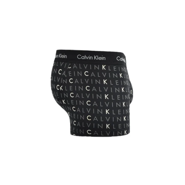 Ανδρικά εσώρουχα CALVIN KLEIN LOW RISE TRUNK 3PK U2664G Μαύρο  Γκρί - Image 6
