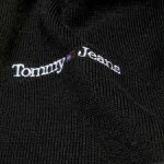 Ανδρικό Κασκόλ TOMMY JEANS AM0AM11703 FLAG SCARF Μαύρο - Image 3