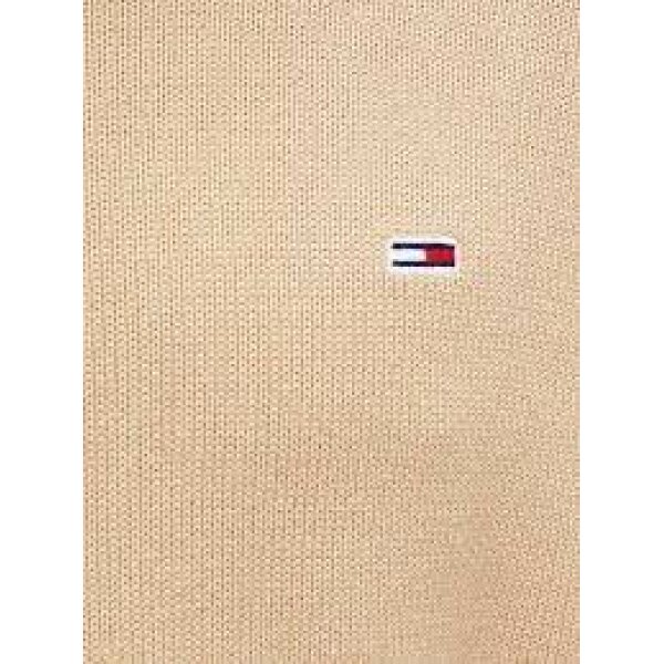 αρχείο λήψης Ανδρικό Πλέκτό TOMMY JEANS DM0DM11856 ESSENTIAL CREW SWEATER Μπεζ - Image 4