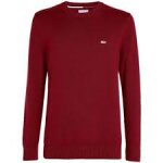 Ανδρικό Πλέκτό TOMMY JEANS DM0DM11856 ESSENTIAL CREW SWEATER Μπορντό