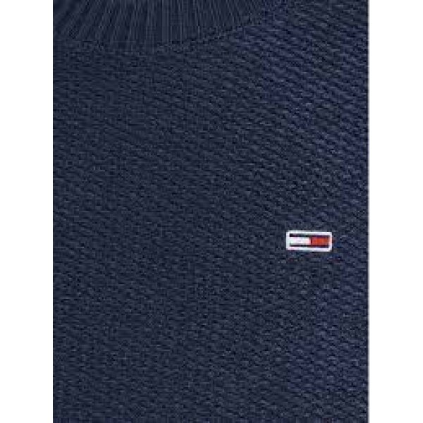 Ανδρικό Πλεκτό TOMMY JEANS DM0DM15060 REG STRUCTURED Μπλε - Image 2
