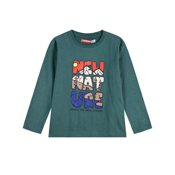 ΠΑΙΔΙΚΗ ΜΠΛΟΥΖΑ ΜΕ ΤΥΠΩΜΑ ΠΡΑΣΙΝΟ  ENERGIERS 12-123166-5 - Image 1