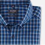 Ανδρικό Πουκάμισο OLYMP MODERN FIT Καρό 12744419 Μπλε - Image 2