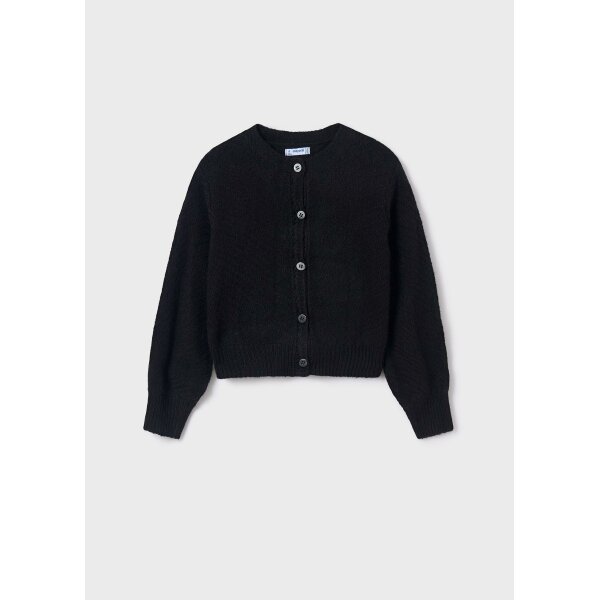 13-07311-049-XL-4 ΠΑΙΔΙΚΗ ΖΑΚΕΤΑ ΠΛΕΧΤΗ ΜΑΥΡΗ ΚΟΡΙΤΣΙ MAYORAL 13-07311-049 - Image 1