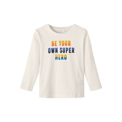 Παιδική μπλούζα μακό Εκρού Name it  NMMLINO  13221519