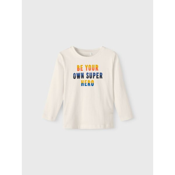 Παιδική μπλούζα μακό Εκρού Name it  NMMLINO  13221519 - Image 3