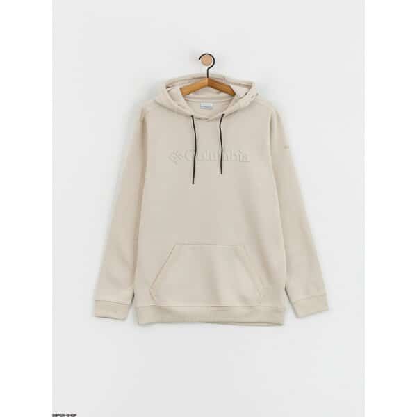 1416400-columbia-csc-basic-logo-ii-hd-hoodie-dark-stone-branded-shadow-graphic Ανδρική Φούτερ Μπλούζα COLUMBIA 1681664 BASIC LOGO Εκρού - Image 1