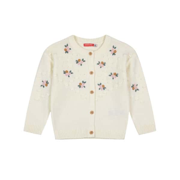 ΠΑΙΔΙΚΗ ΖΑΚΕΤΑ ΕΚΡΟΥ FLORAL ΚΟΡΙΤΣΙ 1-6 ENERGIERS 15-123302-6 - Image 1
