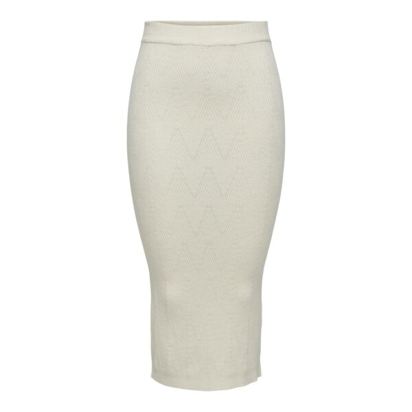 15294441_4232769_front Γυναικεία φούστα maxi Εκρού ONLMAI HW STRUCTURE SKIRT CC KNIT 15294441 - Image 3