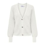 Γυναικεία Ζακέτα Λευκή ONLY ONLELLA LIFE LS CARDIGAN CC KNT 15294630