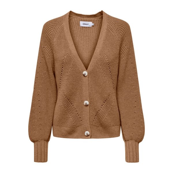 Γυναικεία Ζακέτα Μπέζ ONLY ONLELLA LIFE LS CARDIGAN CC KNT  15294630 - Image 1